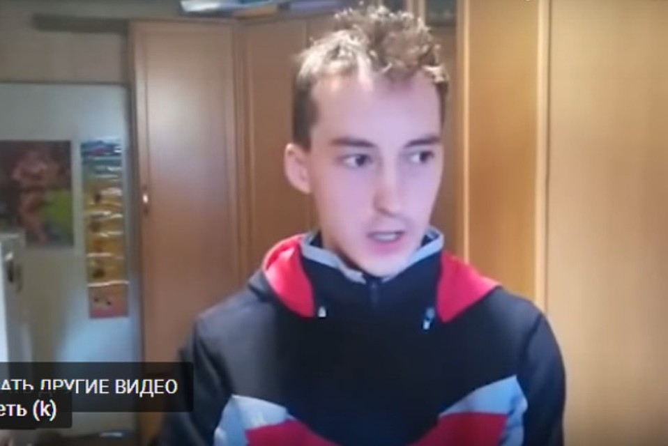 Скрин видео. Следственный комитет России.