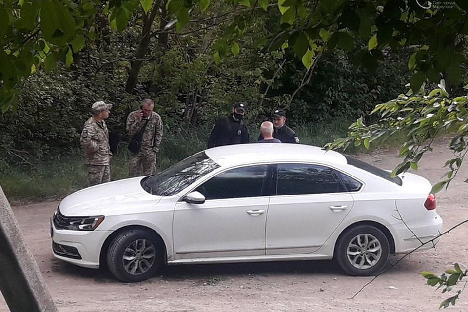 Разборка с военными вылилась в повреждение бампера. Фото: 0629.com.ua