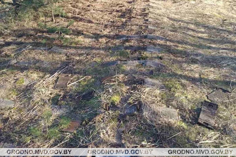 Рельс как и не бывало. Фото: grodno.mvd.gov.by