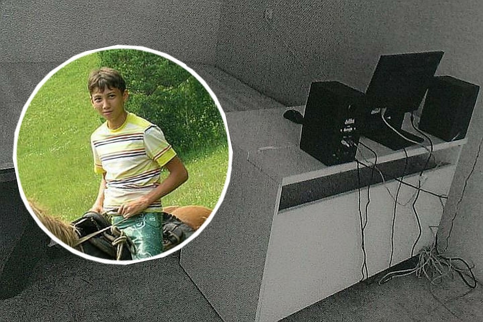 На снимке - место трагедии. Именно в этой комнате молодой человек либо стал жертвой преступления, либо свел счеты с жизнью. Фото: личный архив.