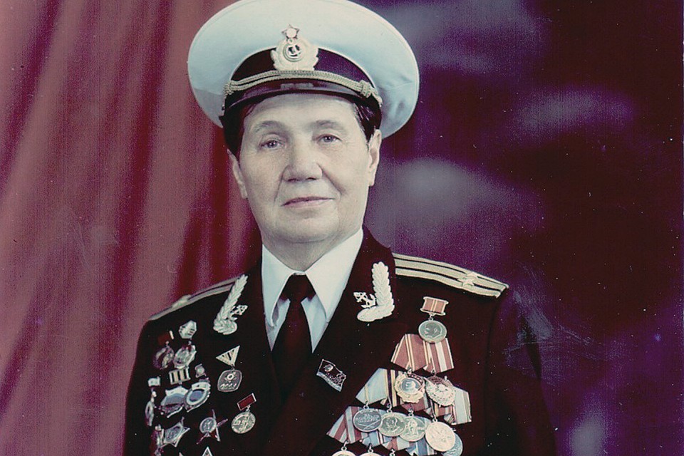 Первая женщина-офицер ВМФ СССР Таисия Шевелева.