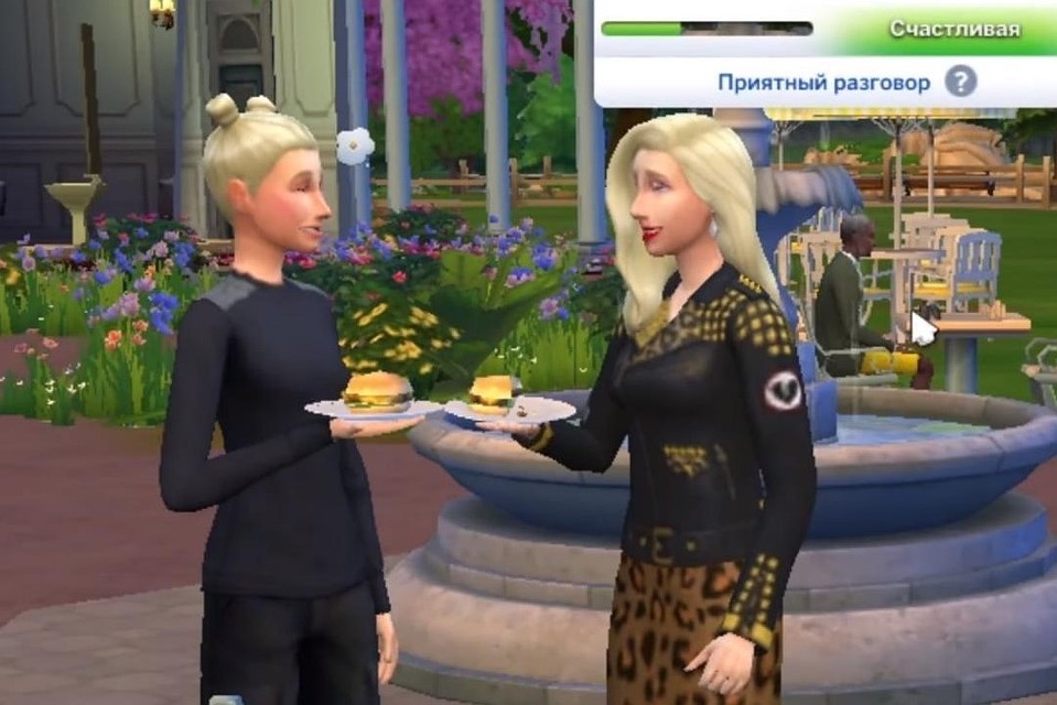 Актеры сыграли спектакль в игре The Sims 4. Фото: скрин видео