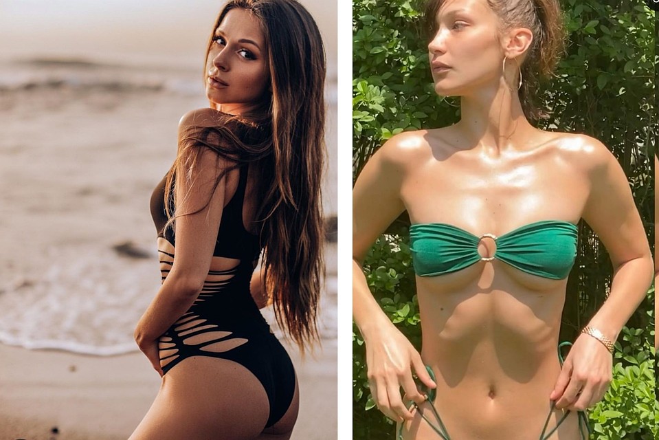 Певица Нюша могла бы составить конкуренцию супермодели Белле Хадид.