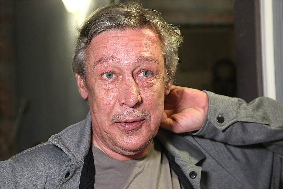 Актер Михаил Ефремов.