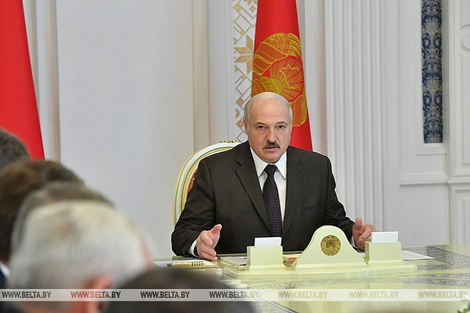 Президент заявил, что фокус всех политических интересов в настоящий момент сконцентрирован на Беларуси. Фото: belta.by.