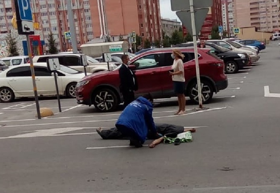 Прибывшая на место бригада скорой помощи лишь констатировал смерть мужчины. Фото прислано читателем КП