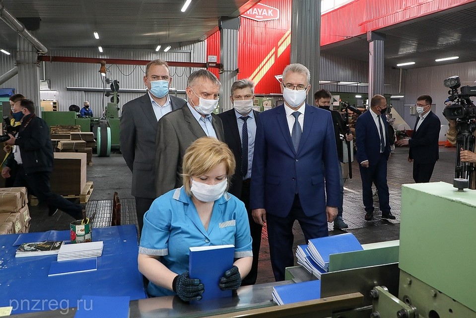 Иван Белозерцев посетил предприятие в начале этого месяца. Фото: пресс-служба Правительства Пензенской области