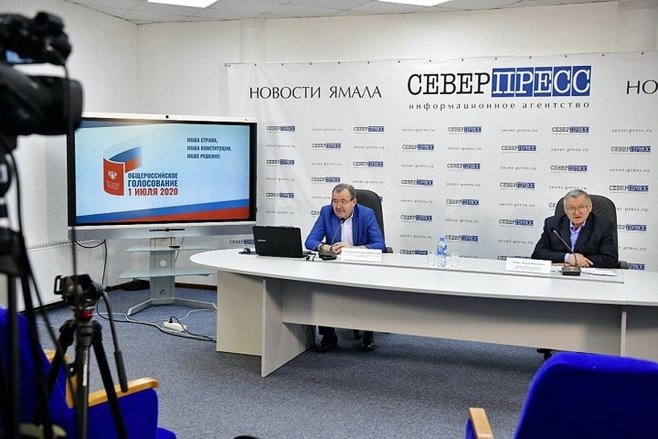 Председатель Избиркома Ямала о голосовании к поправкам в Конституцию: «Это будет историческое событие». Фото Избиркома ЯНАО.