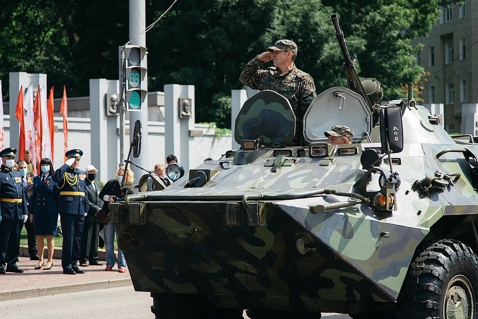 Парад победы в Липецке