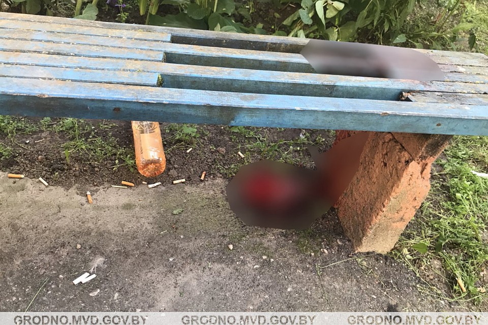 Мужчина в нетрезвом состоянии ранил ножом своих приятелей. Фото: УВД Гродненского облисполкома
