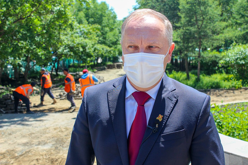 Мэр Владивостока Олег Гуменюк