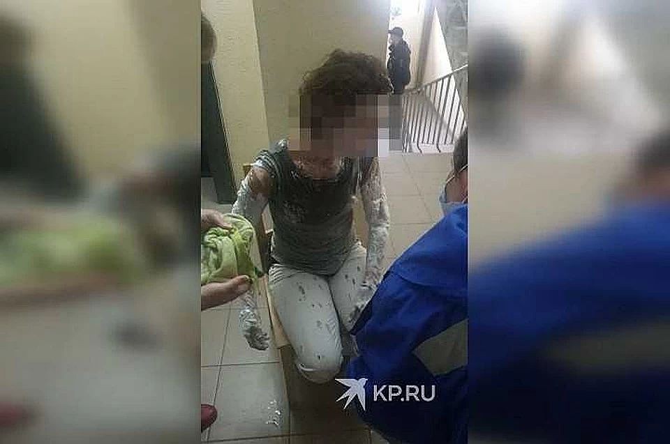 Врачи скорой помощи оперативно обработали ожоги. Фото: читатель "КП"