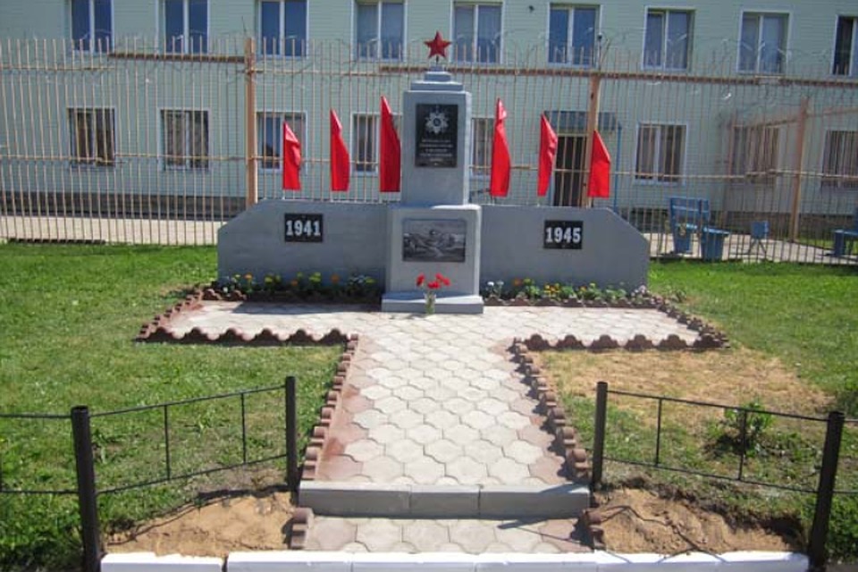 Стела, построенная руками осуждённых. Фото: УФСИН РФ по Тверской области.