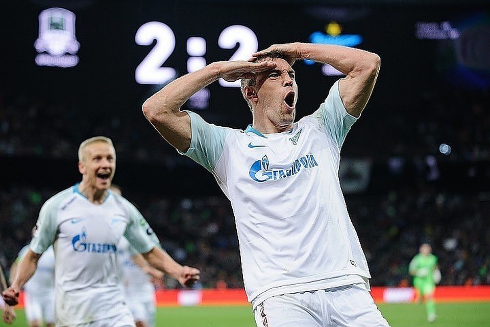 Легенда «Зенита» поздравляет чемпионов России