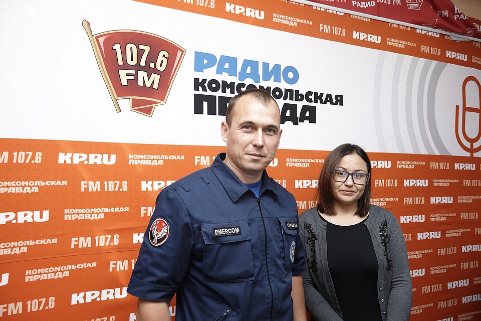 Начальник ГУ УР «Поисково-спасательная служба Удмуртской Республики» Валерий Старцев и руководитель ПСО «Регион 18» Мария Видеман