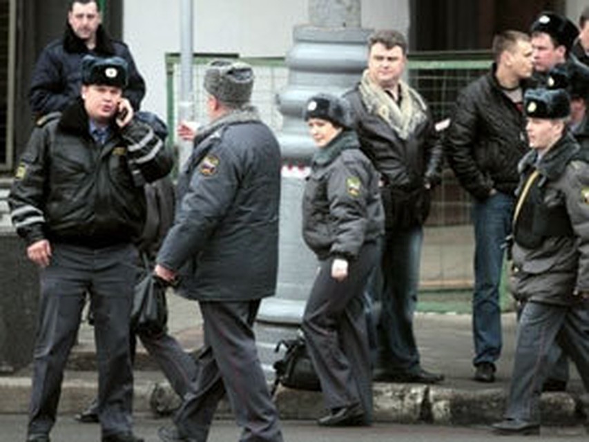 У станции "Парк культуры"