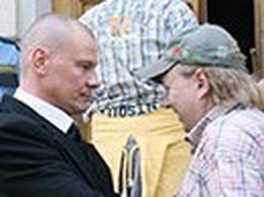Галкин на съемках сериала «Котовский».