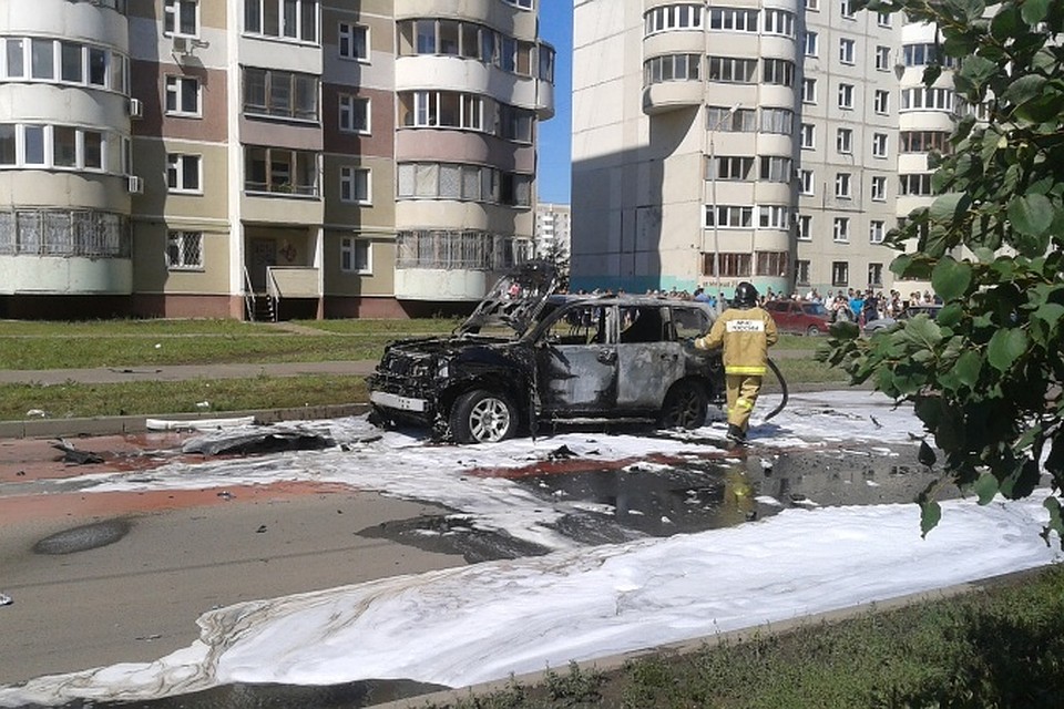 В Казани взорван автомобиль заместителя муфтия Татарстана