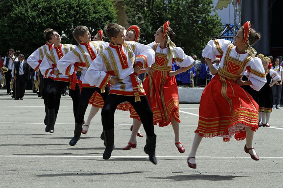 Ставропольцы веселятся.