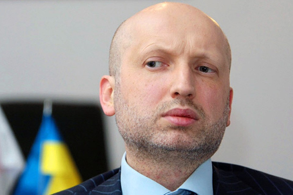 Спикер Верховной рады Александр Турчинов