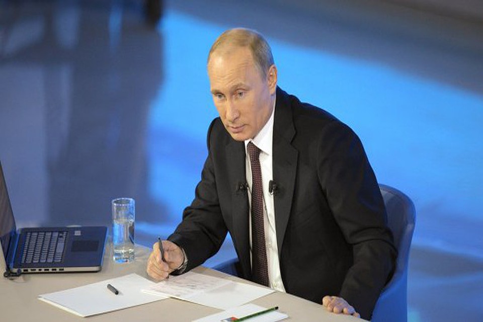 Президент России Владимир Путин