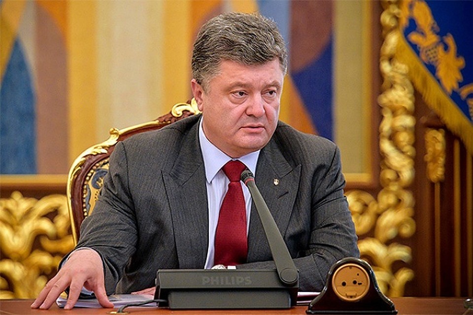 Украинский президент Петр Порошенко