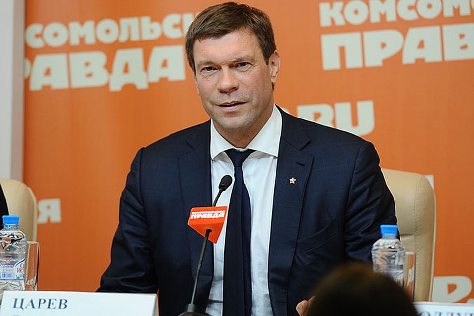 Спикер парламента Новороссии Олег Царев