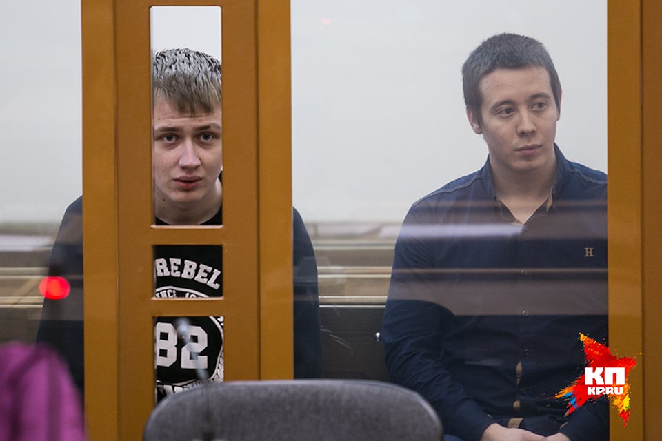 Кирилл Планков и Максим Валишин на заседании суда.