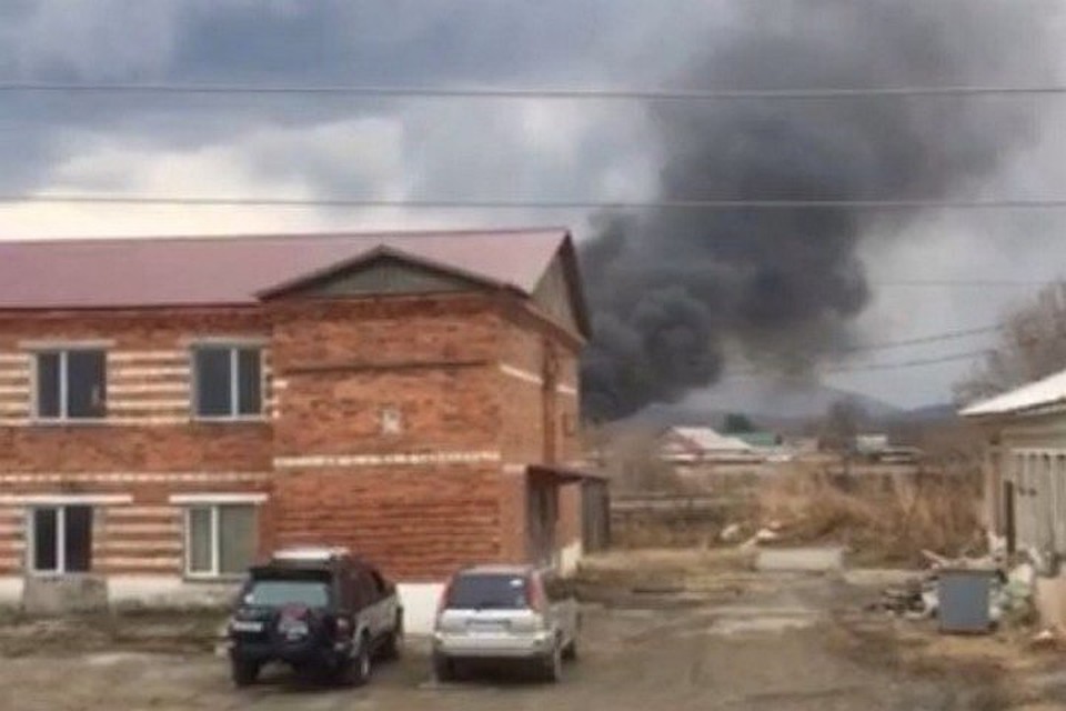 Зрелище очень напугало очевидцев.Фото: скриншот с видео, присланного очевидцами