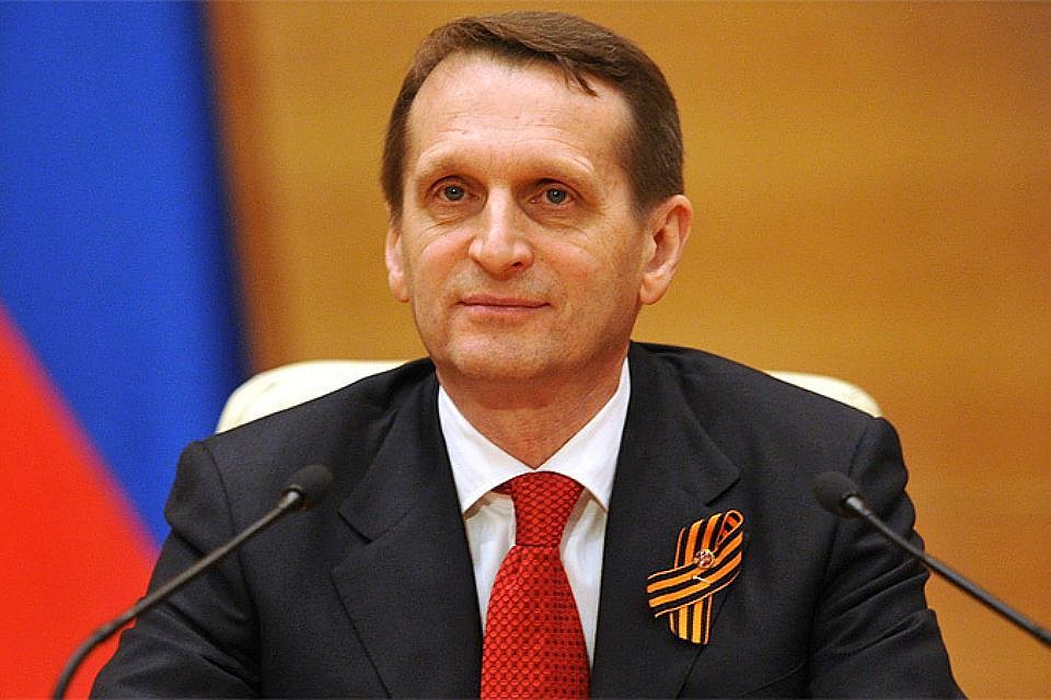 Спикер Госдумы Сергей Нарышкин