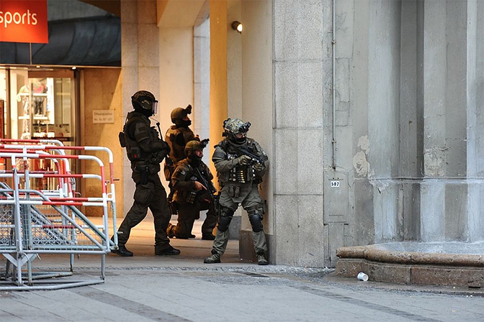 Спецназ в Мюнхене. Фото: EASTNEWS/AFP