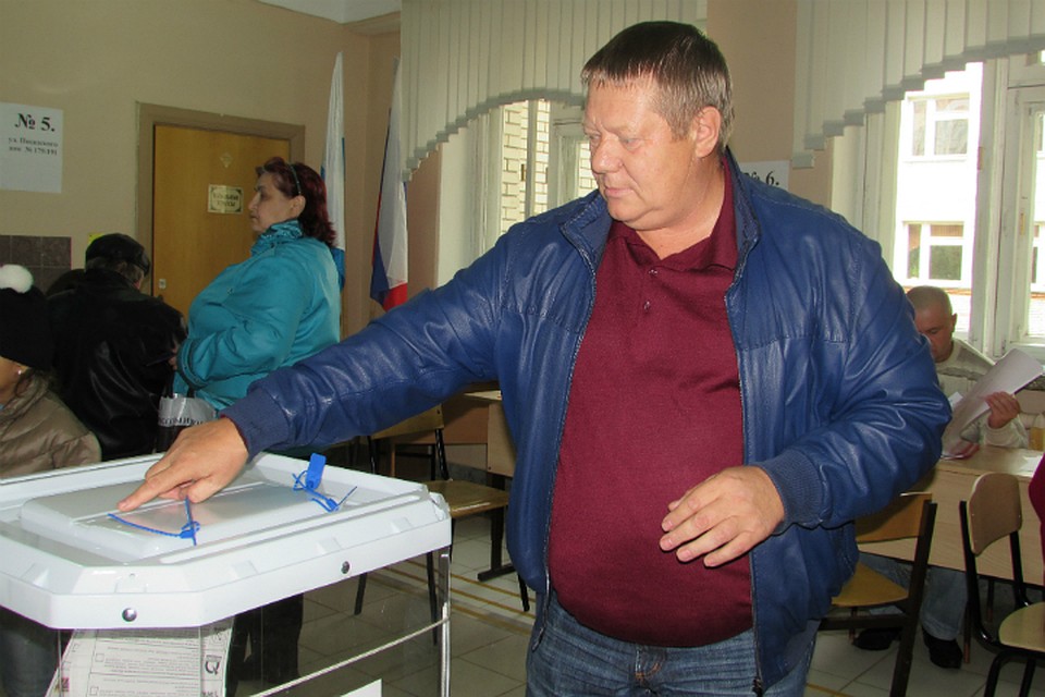 Выборы-2016: Николай Панков проголосовал в Саратове