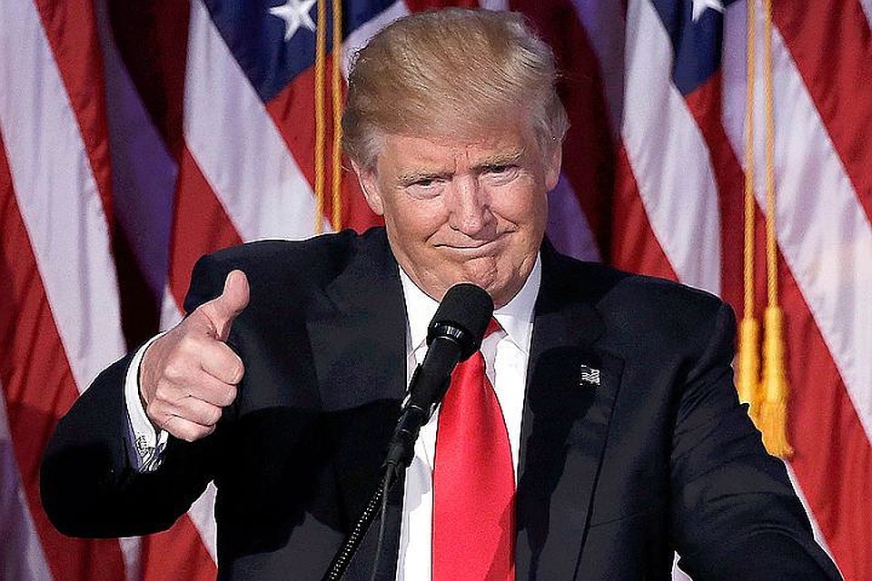 Во время предвыборной кампании Трамп провозглашал много националистических лозунгов