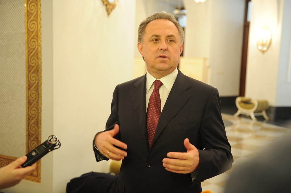 Вице-премьер правительства РФ по спорту и туризму Виталий Мутко
