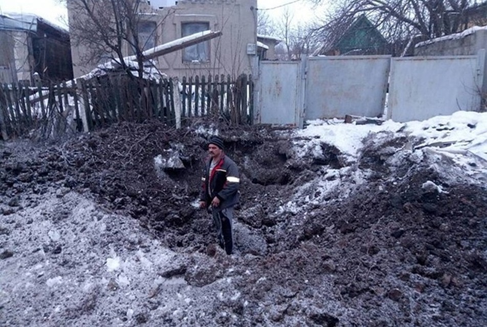 Авдеевка после обстрелов. Фото: ФБ Вячеслав Аброськин