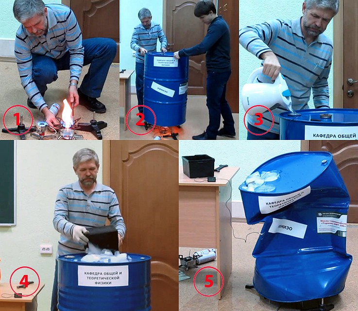 Вот так проходил эксперимент.