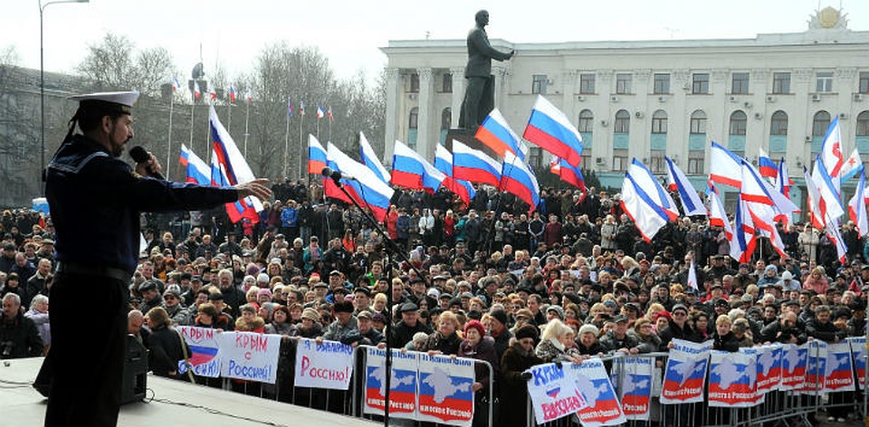 Крым - Россия - навсегда! Фото: Виталий ПАРУБОВ