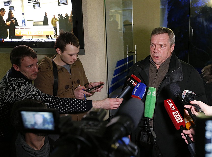 Василий Голубев заявил, что у специалистов нет иных версий, кроме плохих погодных условий. Фото: Валерий Матыцин/ТАСС