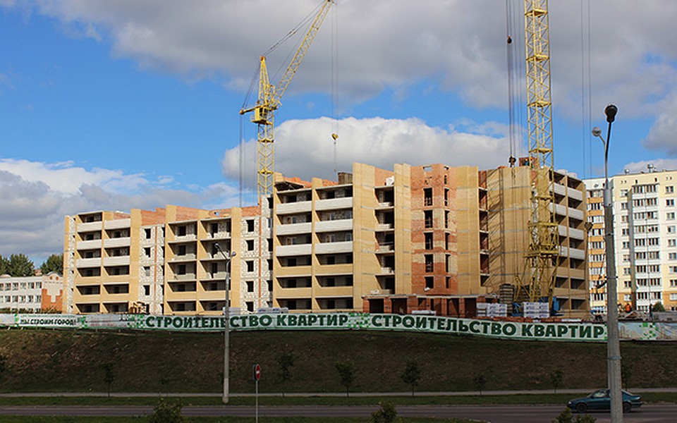 10-этажный жилой дом по улице Воинов-интернационалистов в городе Витебск