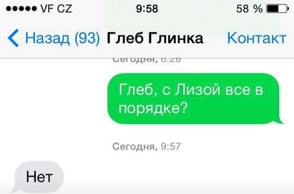 Наш корреспондент связался с мужем Елизаветы