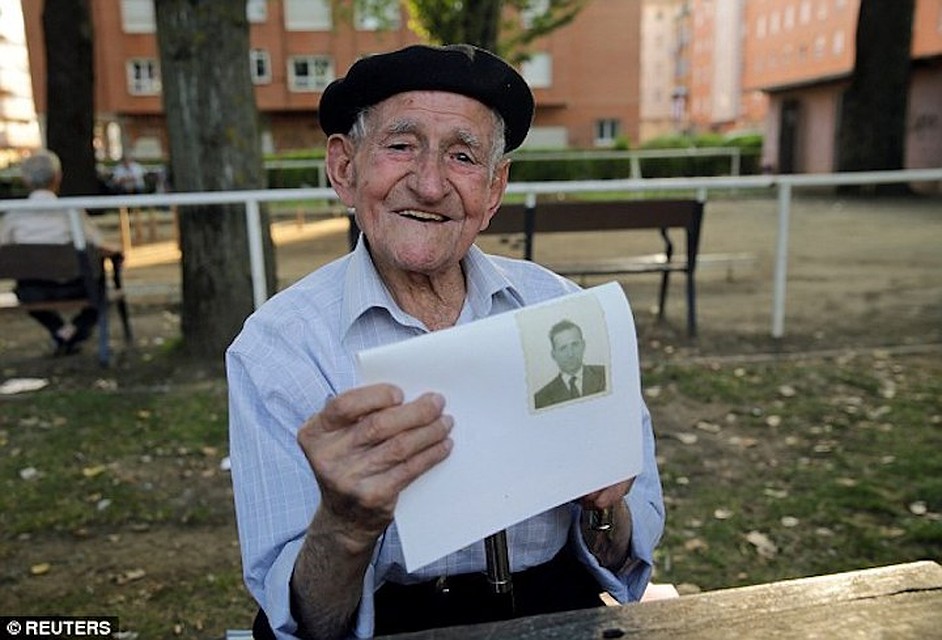 Максимино Сан Мигель, 102 года Фото: REUTERS