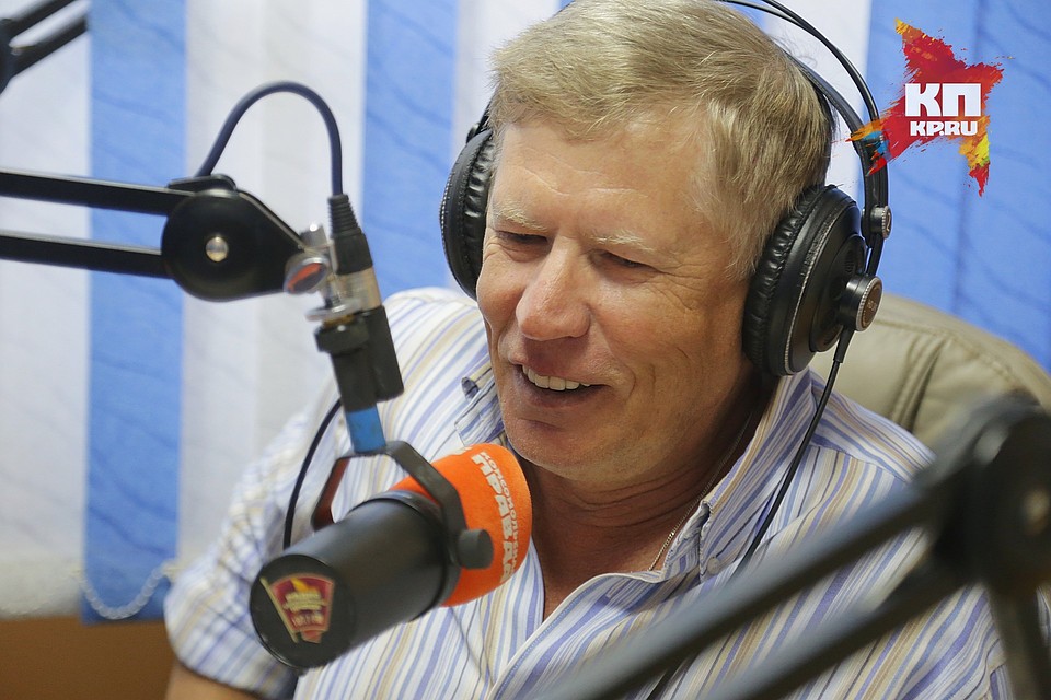 Главный редактор «Комсомольской правды» побывал в эфире радио «КП» в Красноярске (107,1 FM) Фото: Мария ЛЕНЦ
