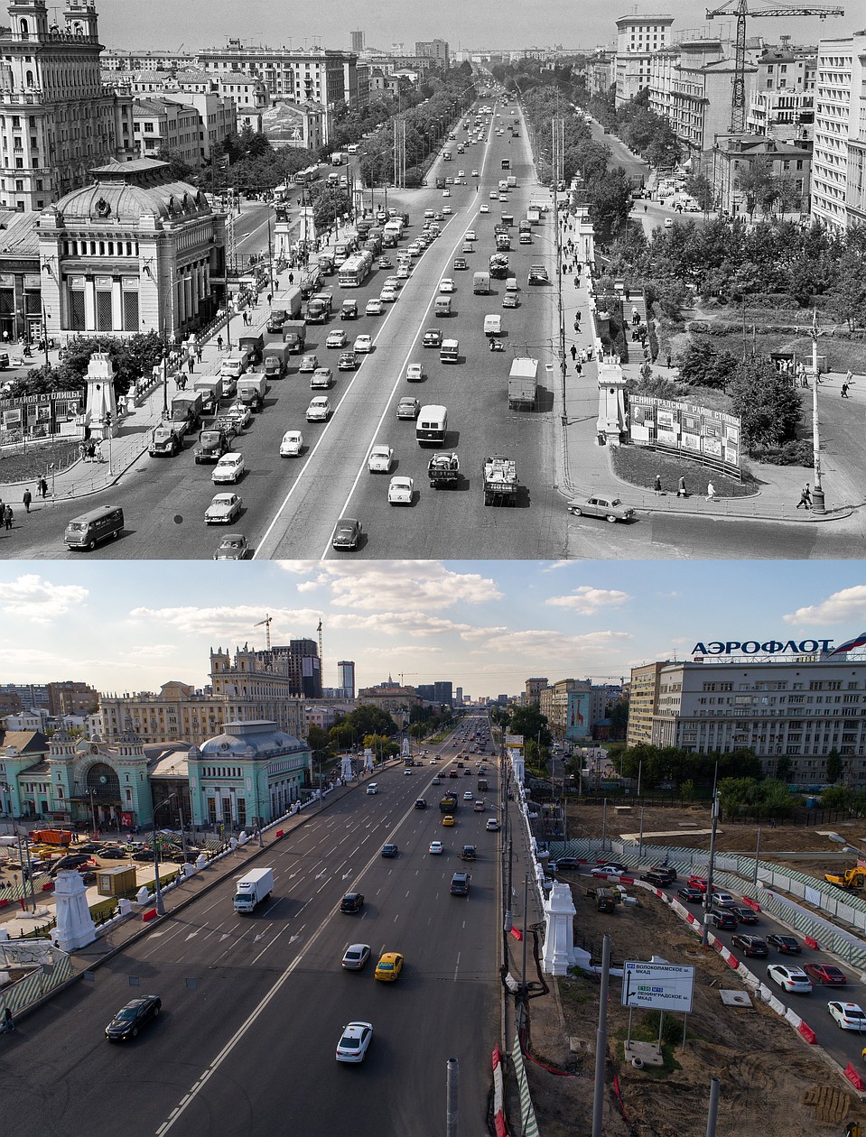 Фото сверху: Наум Грановский/Фотохроника ТАСС. Фото снизу: Сергей Бобылев/ТАСС