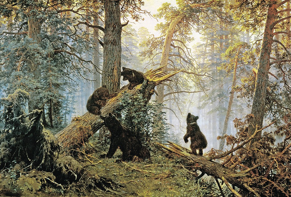 «Утро в сосновом лесу», Иван Шишкин и Константин Савицкий Фото: ru.wikipedia.org