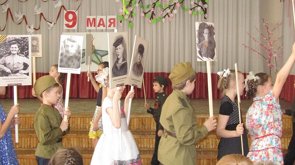 Каждое 9 мая в школе насыщено событиями. Фото из архива школы