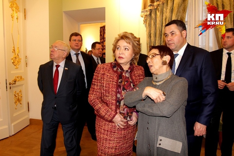 На открытии Тверского Императорского дворца Фото: Ирина ТАРАСОВА