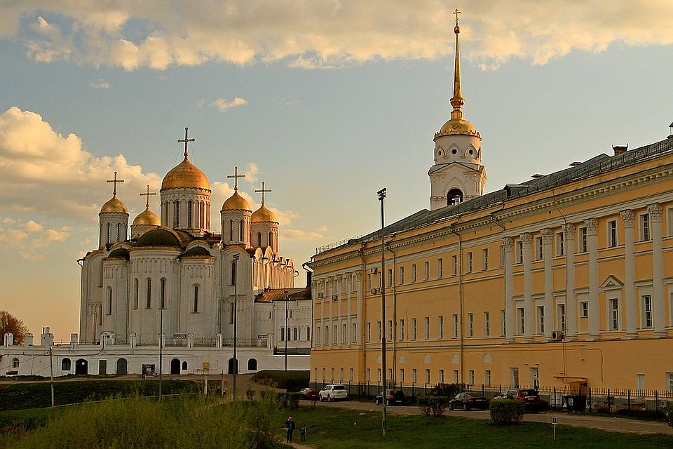 Успенский собор считается главной достопримечательностью города Владимира. Фото: Евгений ВАСИН
