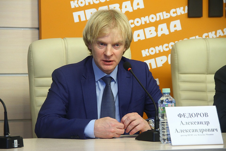Ректор НГПУ им. К. Минина Александр Федоров. Фото: Роман ИГНАТЬЕВ