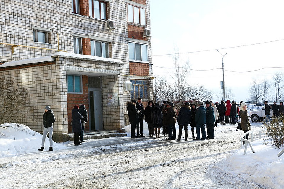 Жителей дома эвакуировали после взрыва. Фото: Диля Ахмадишина