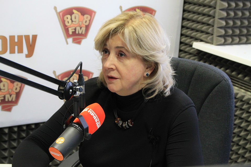 Ректор Южного федерального университета Марина Боровская на радио Комсомольская правда